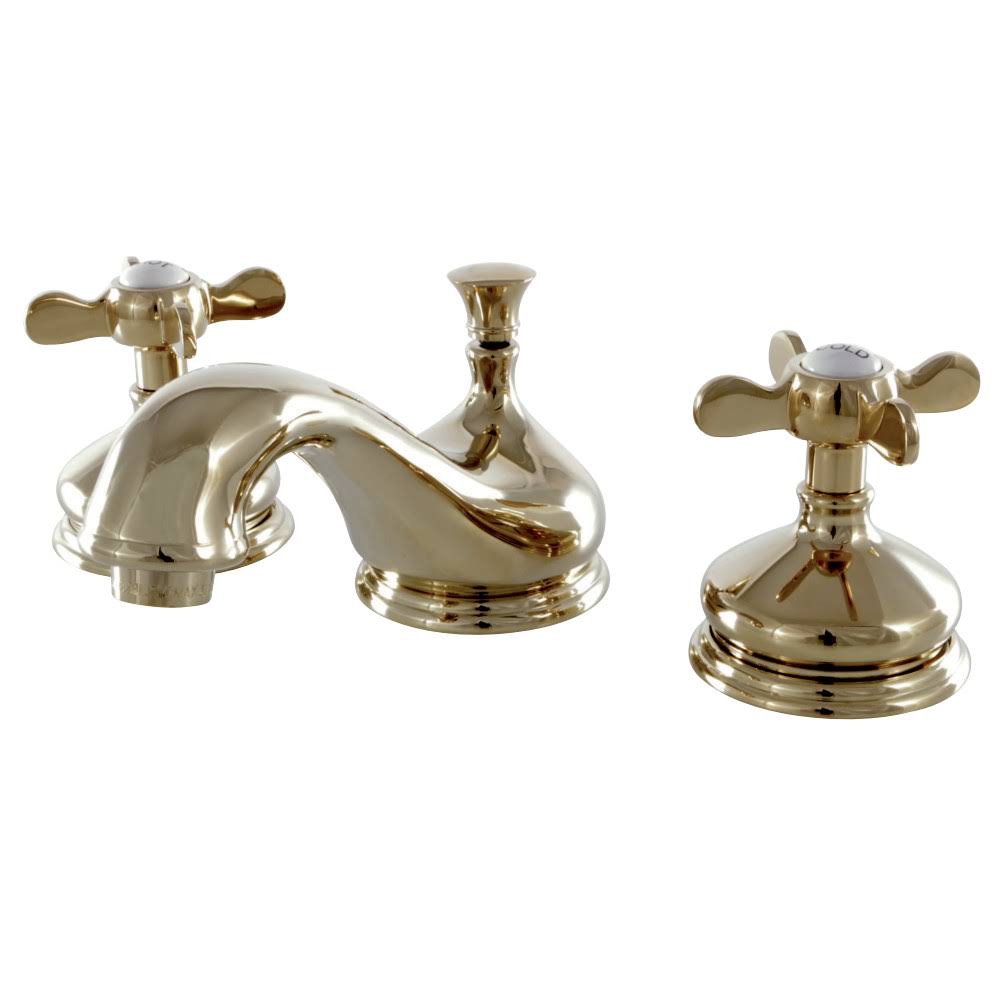 Polished Brass Widespread Lavatory Faucet S29513