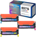 3-Pack Compatible CLT-407S Toner Cartridge for CLP-32x CLX-318x Series Printer D844