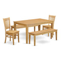 5 Pc Table Set with 2 Dinette Chairs and 2 Benches P828136