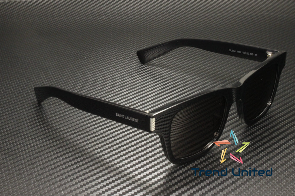 Squared Acetate Black Sunglasses N299024
