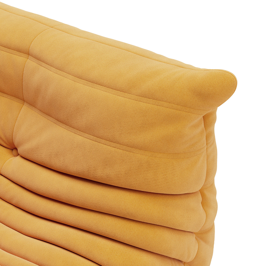 Yellow Floor Chair Sofa Y55669