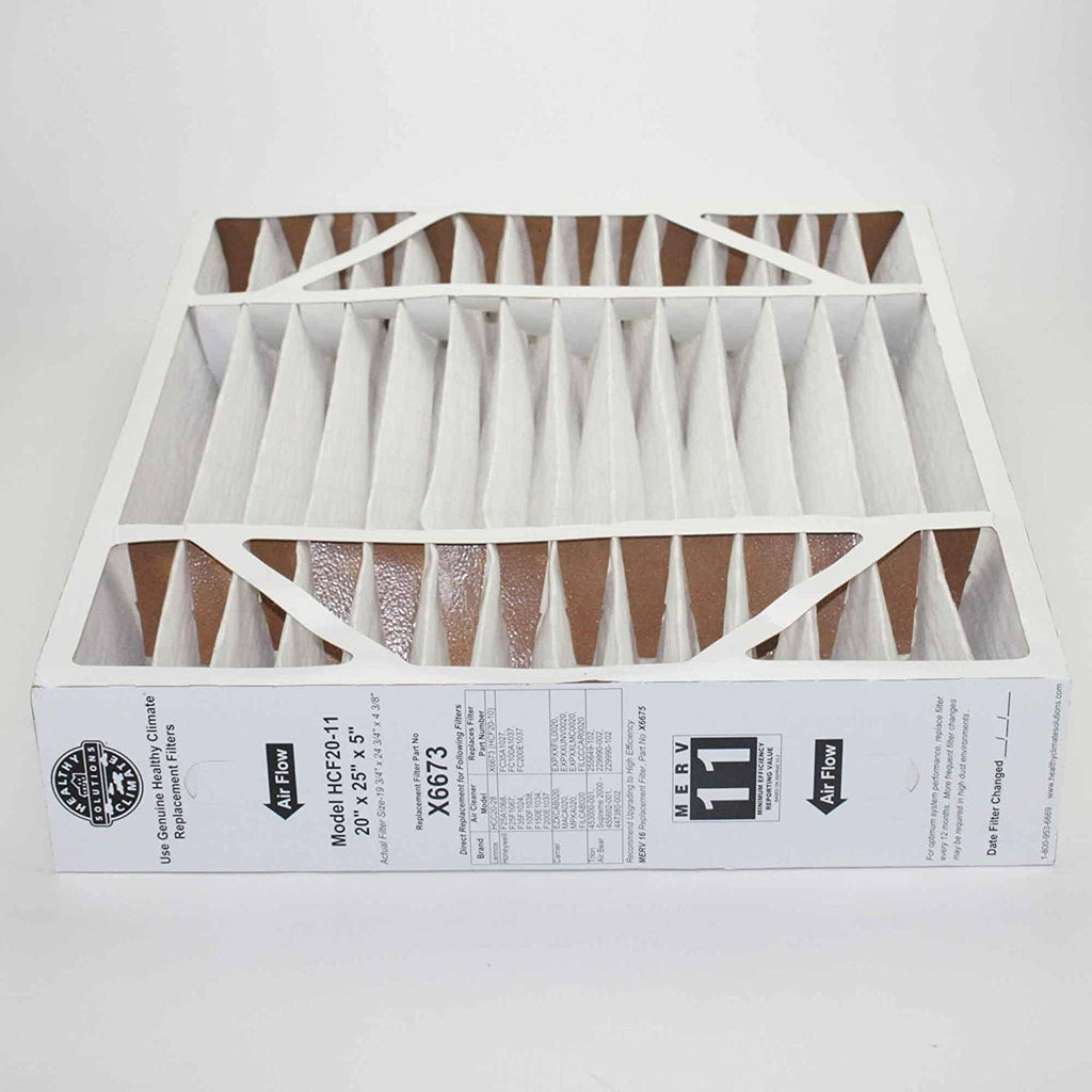 20x22x25x22x5x22 MERV 11 Air Purifier Filter Replacement (4 Pack) X152