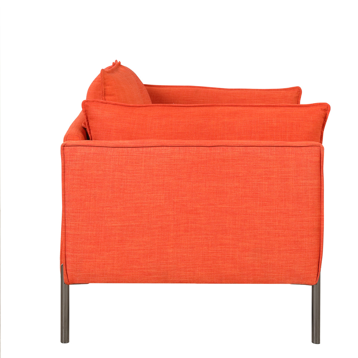 Linen Fabric Loveseat Couch I2794