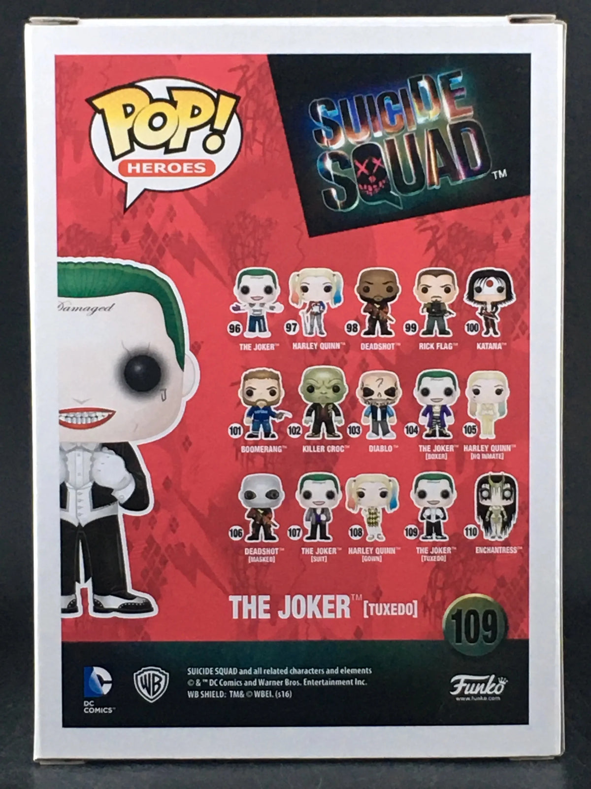 The Joker (Tuxedo) Vinyl Figure S2956