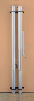Wall Mounted Volleyball Post Storage Brackets P521