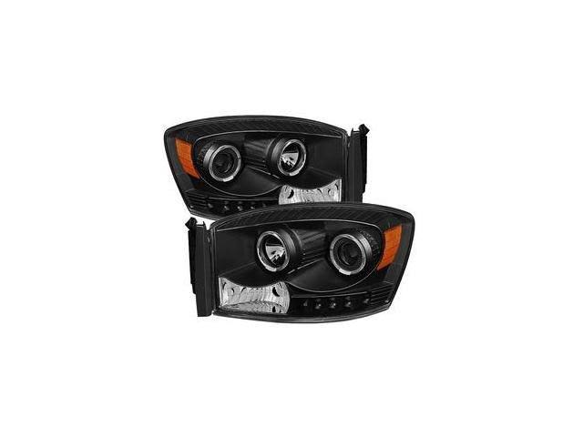 Black Halo Projector Headlights X1098