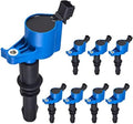 Set of 8 Ignition Coil Pack Compatible with Ford F150 F250 F350 F450 F550 Mustang GT Expedition Explorer 4.6L 5.4L V8 Replacement E540