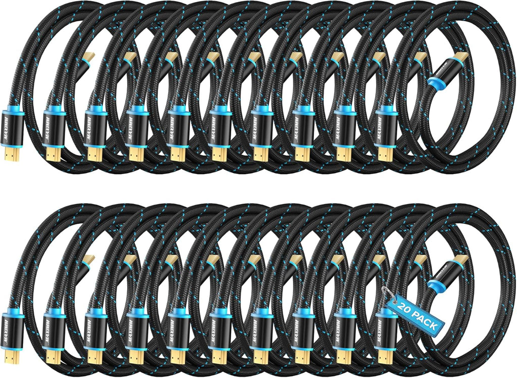 10 Pack 4K HDMI 2.0 Cable 6ft R45216