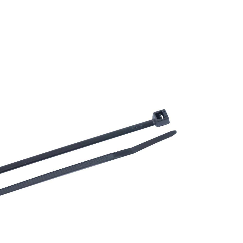 Black 4 in. Cable Tie 18 lb. 1000-Pack Case of 5 H589677