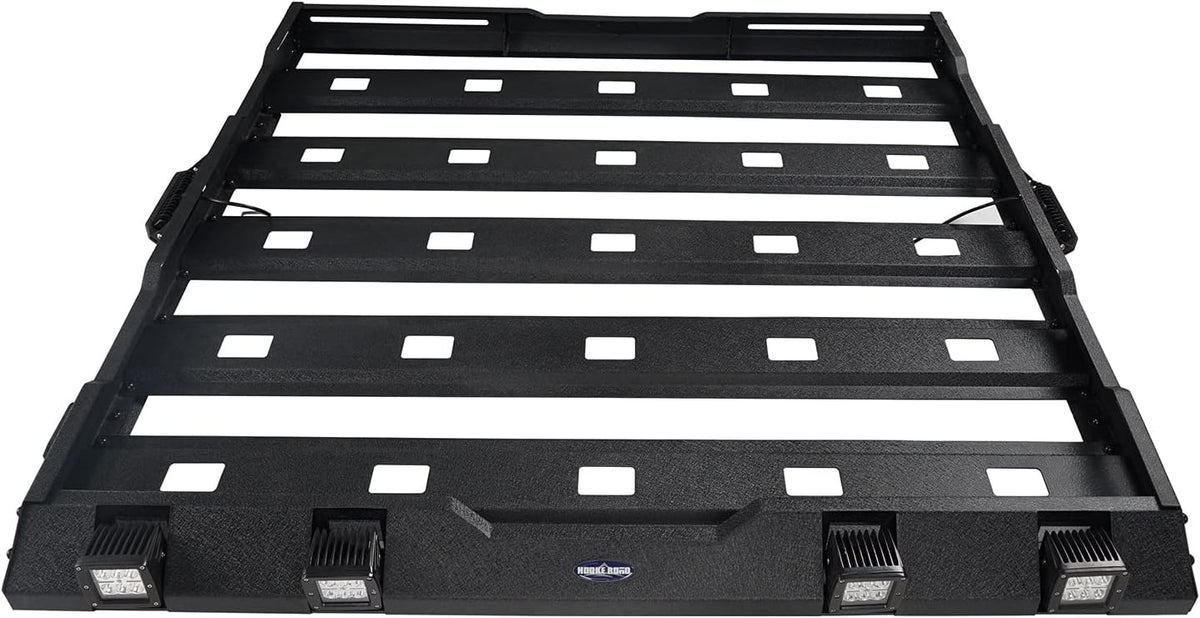 Roof Rack Cargo Basket Carrier for Jeep Wrangler JL 4 Doors Gladiator JT I26570