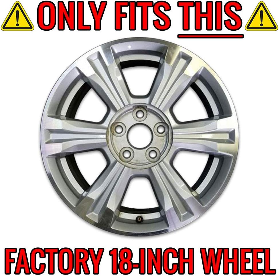 18" Gloss Black Wheel Skins (Set of 4) Z661041