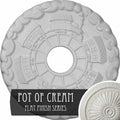 18 1/2x22OD x 3 7/8x22ID x 1x22P Ceiling Medallion Q7926