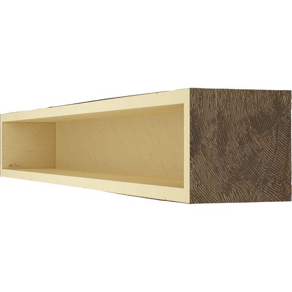 Pecky Cypress Faux Wood Fireplace Mantel L725