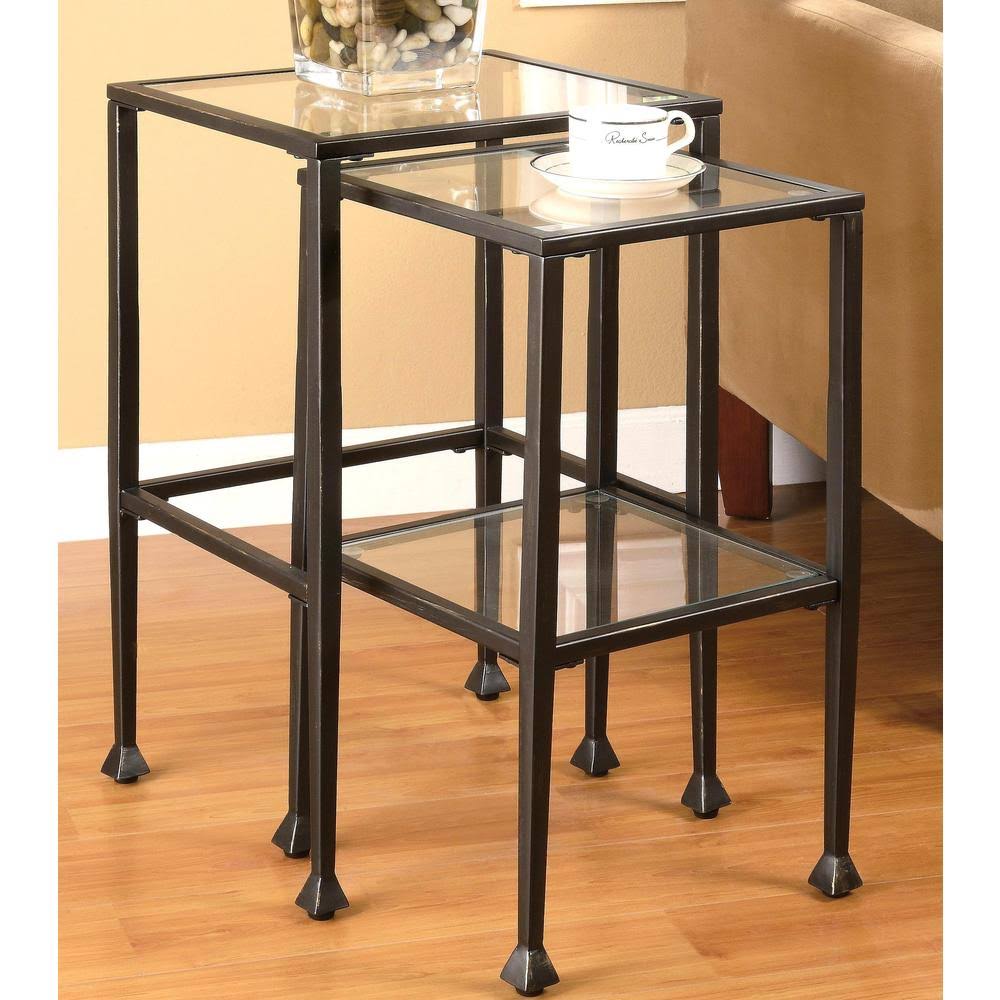 2-Piece Nesting Table Set D617