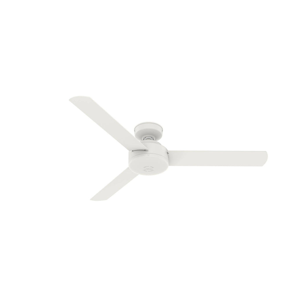 Matte White Ceiling Fan with Wall Control T259801