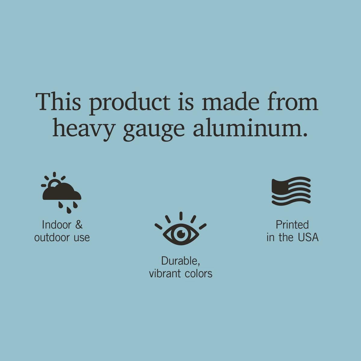 12x18 Aluminum Metal Sign Decor T91262