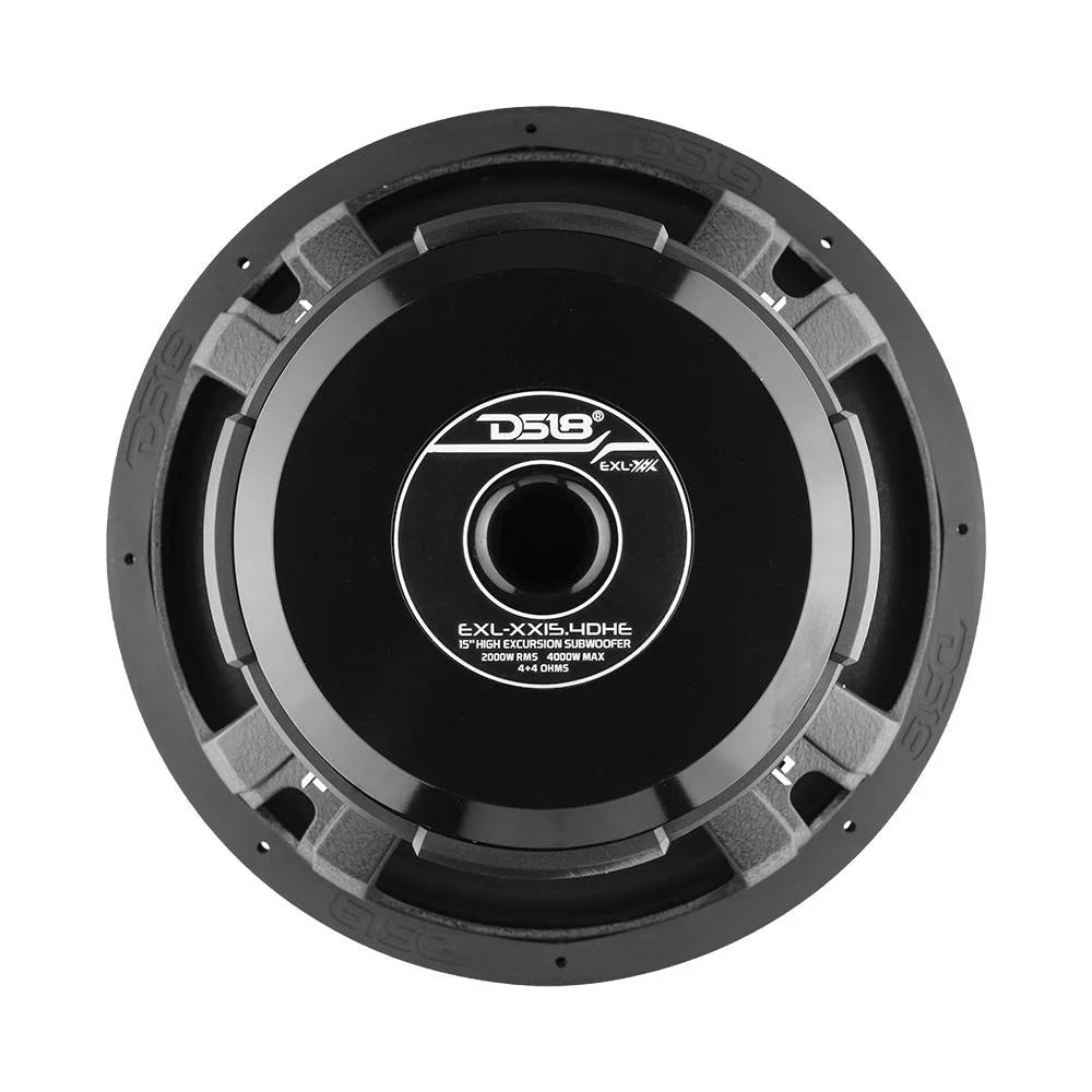 15 in. 2000W RMS DVC 4-Ohm High Excursion Subwoofer O873