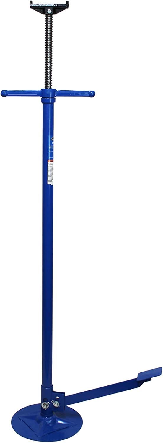 Utility Underhoist Stand with Pedal, Heavy Duty Steel, 1,500 Lb. Lift Capacity V80736
