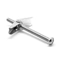3/16 inch-24 x 6 inch Coarse Thread Toggle Bolt Slotted Round Head Low Carbon Steel Zinc Plated Pk 50 D4337
