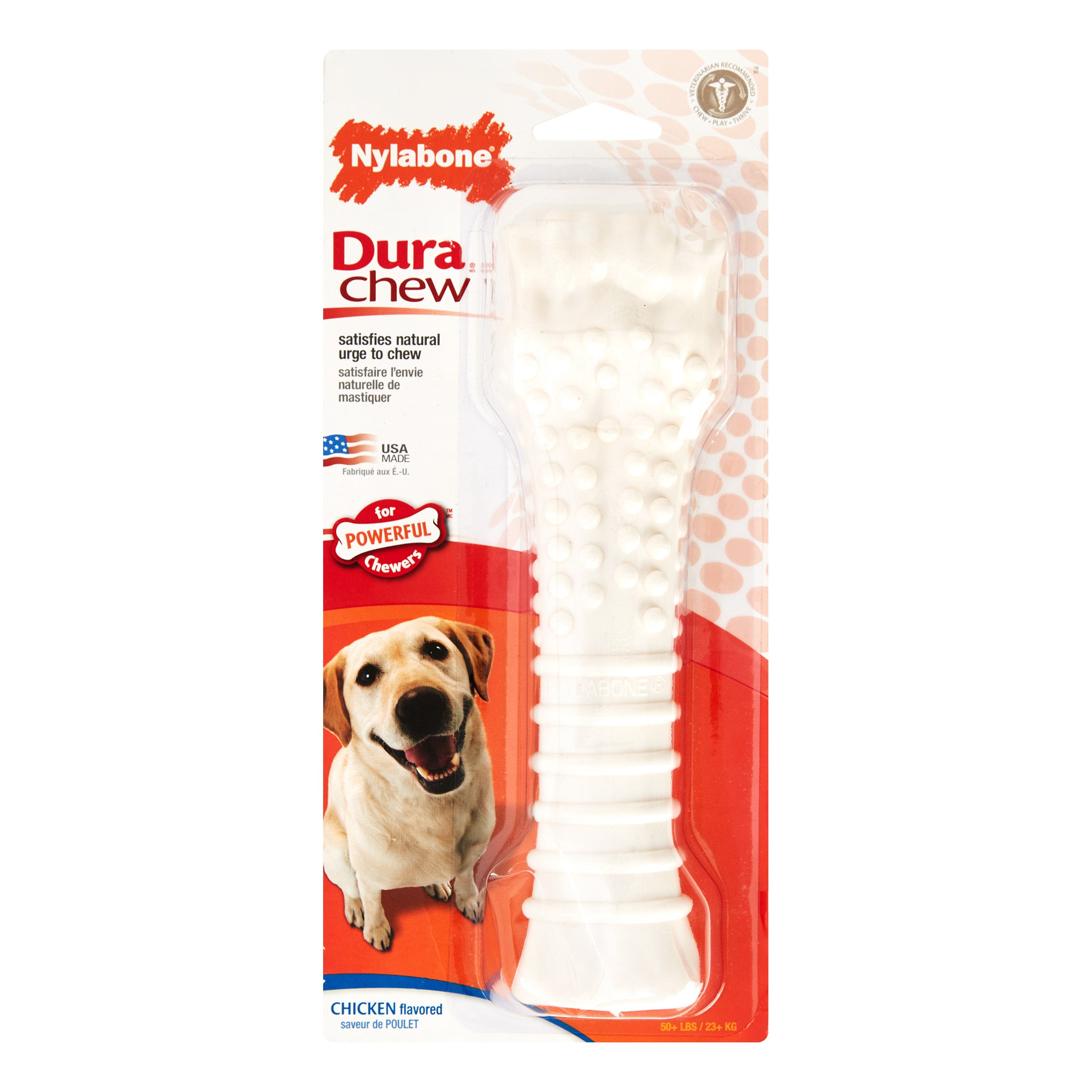 Chicken Flavored Durable Chew Toy for Dogs X-Large (1 Count) M1319