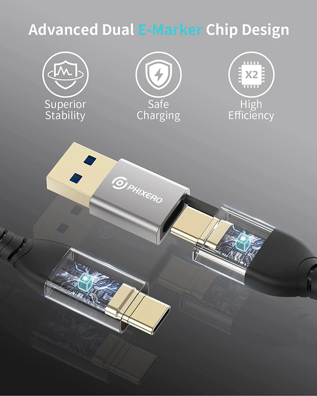 Thunderbolt 4 Cable 3.3Ft USB C to USB C H436285