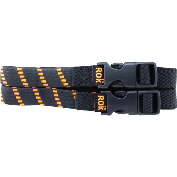 Medium Duty Adjustable Cargo Straps Black/Orange J24758