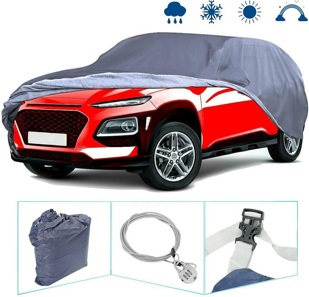 Blue Waterproof Car Cover R66716