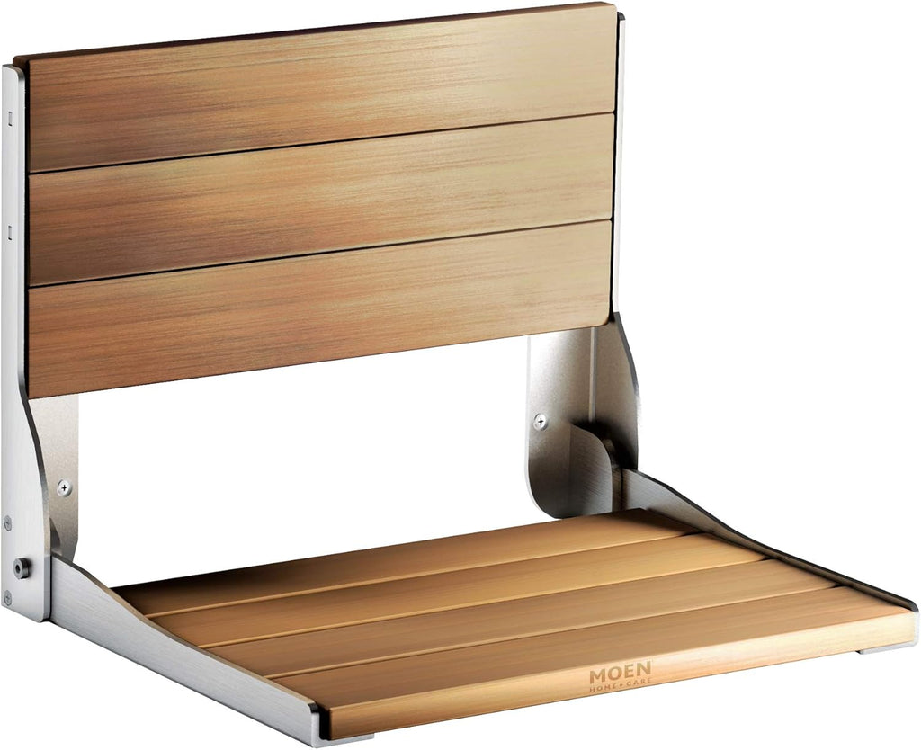 Chrome Wall Mounted Folding Shower Seat D891845