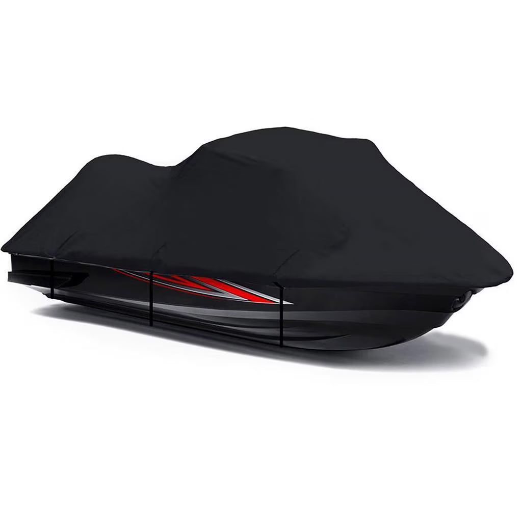 Black Jet Ski PWC Cover 1-2 Seater Q5247