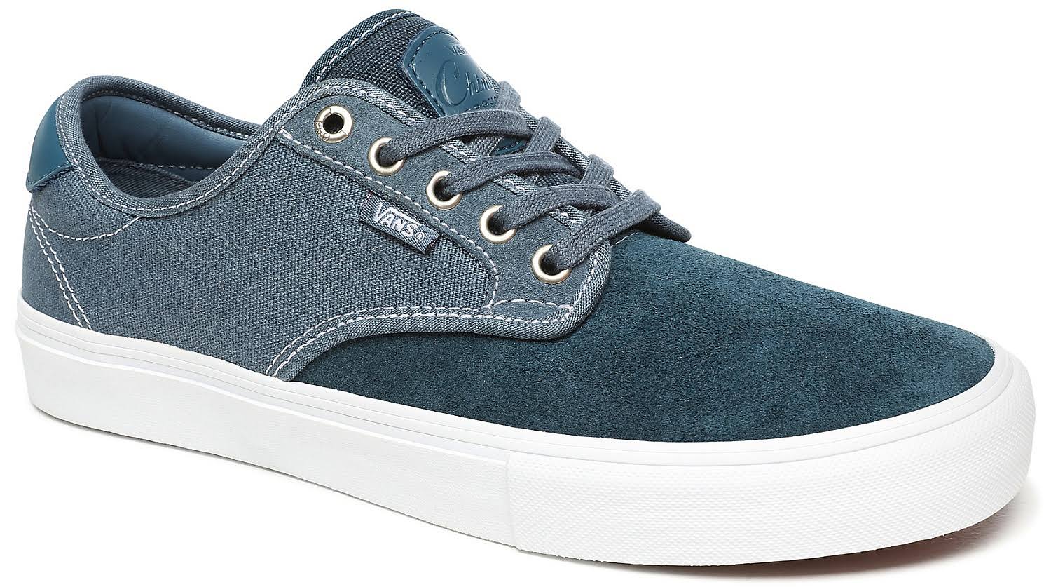 Blue/White Vans Pro Skate Shoes U302