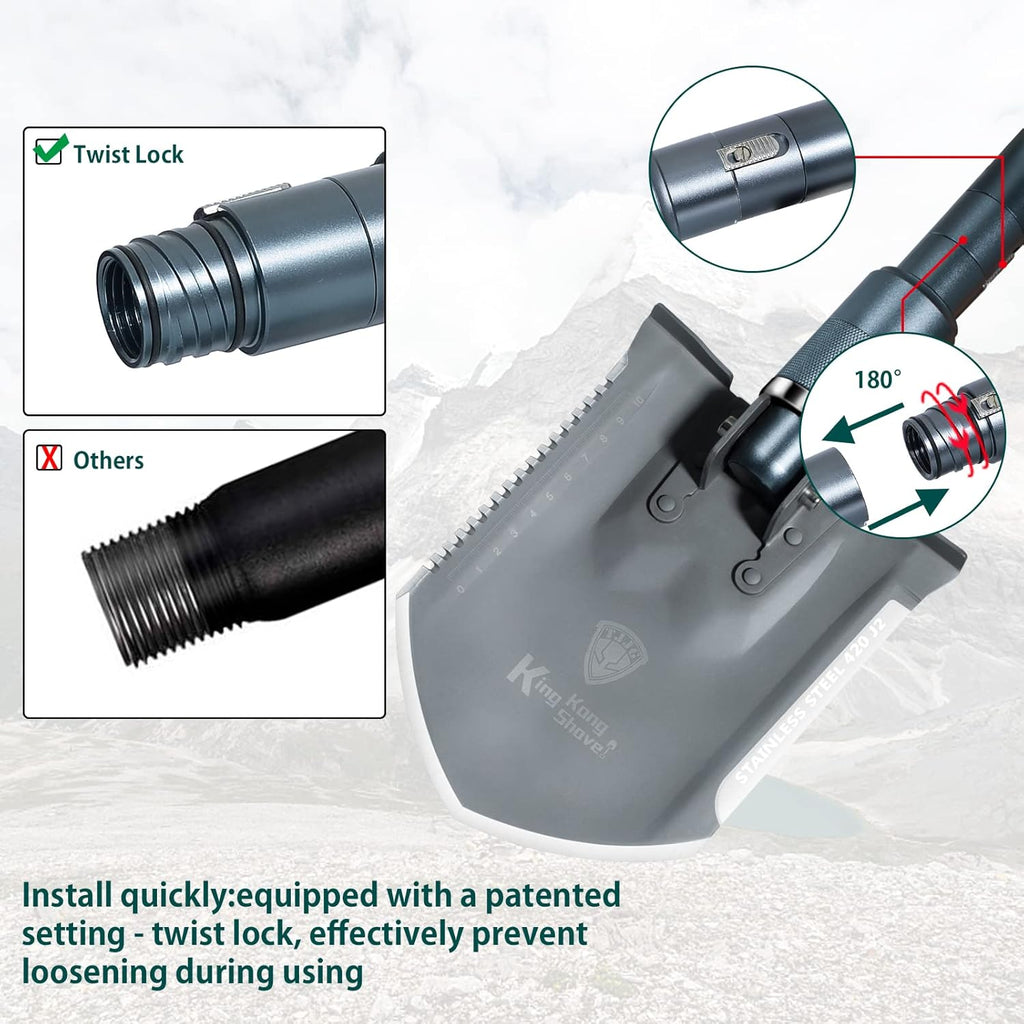 Folding Survival Shovel K294
