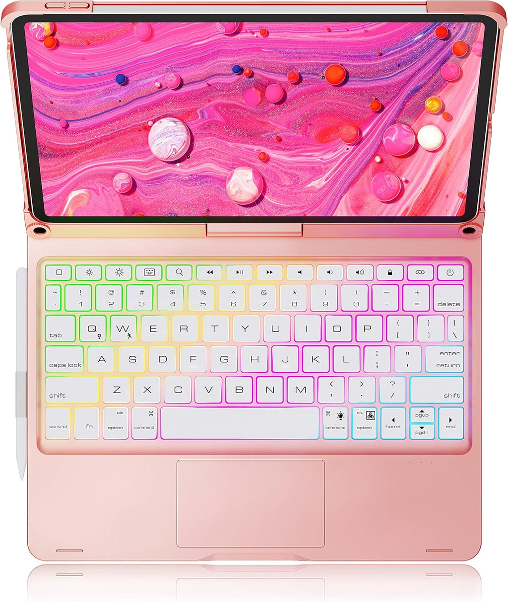 Wireless Backlit Keyboard Case for iPad Pro 11 inch and iPad Air 4th Gen 10.9 F272