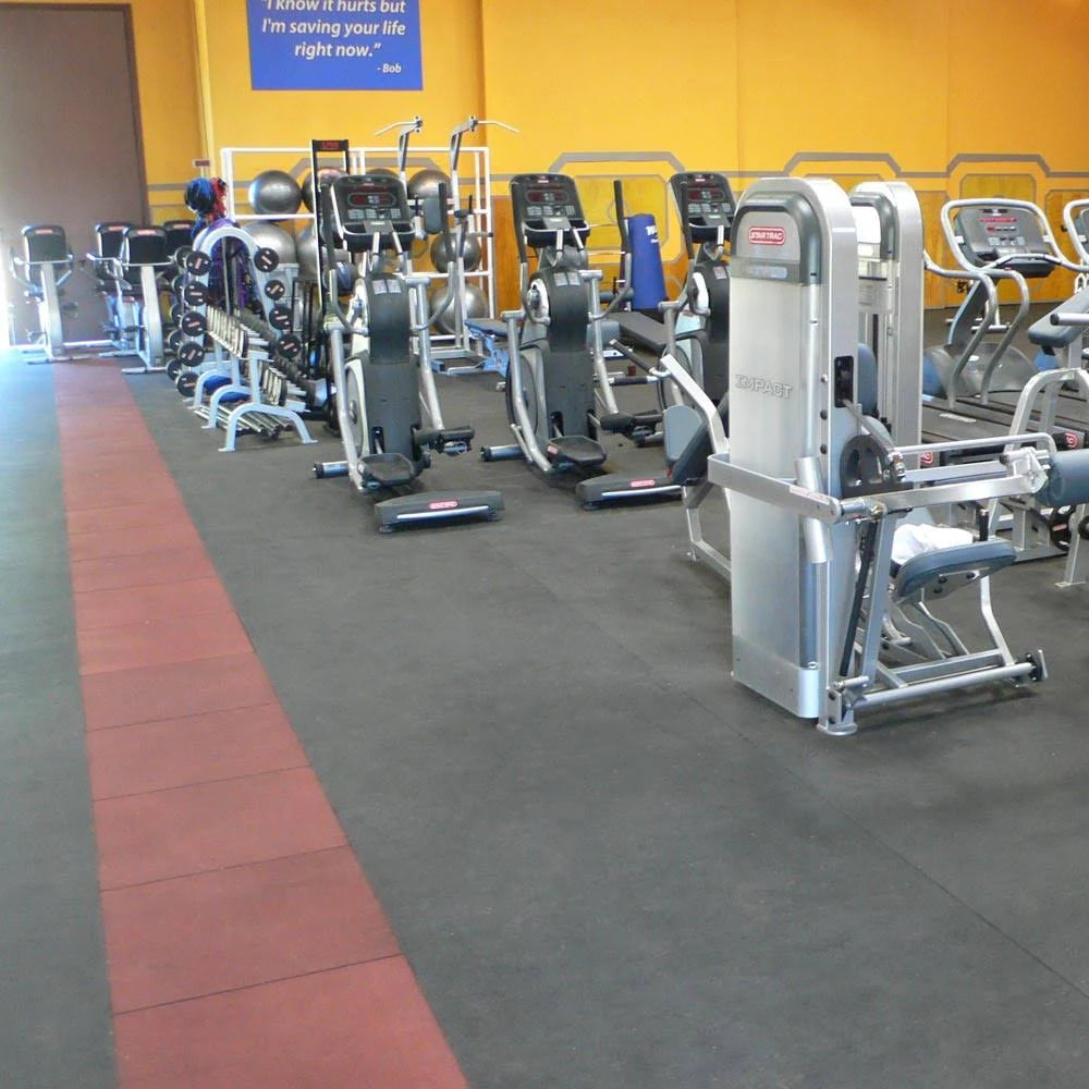 Black Rubber Flooring B8500