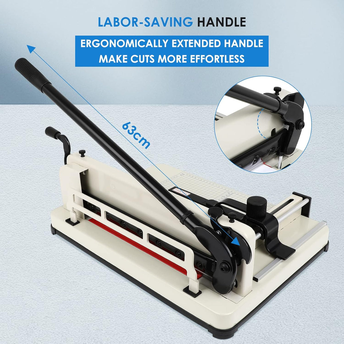 17 inch Guillotine Paper Cutter with Metal Base D564434