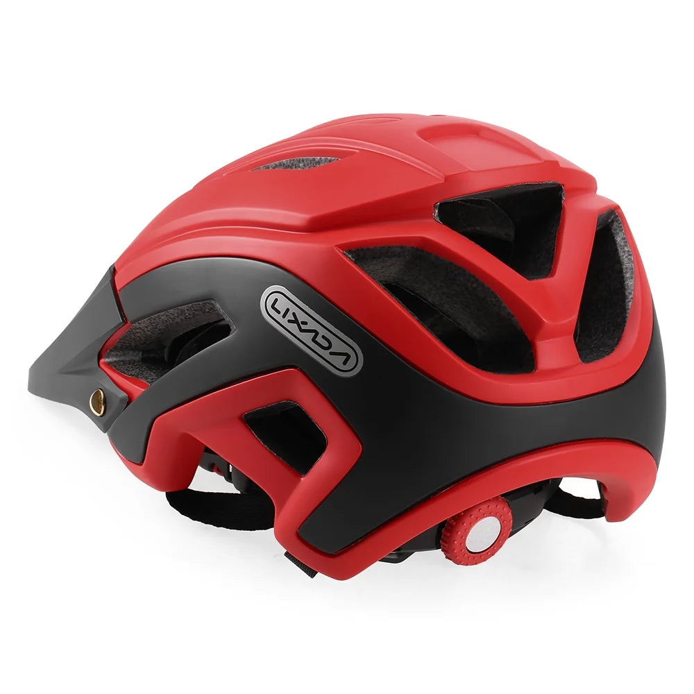Lightweight Cycling Helmet with Detachable Visor, 16 Vents E62756