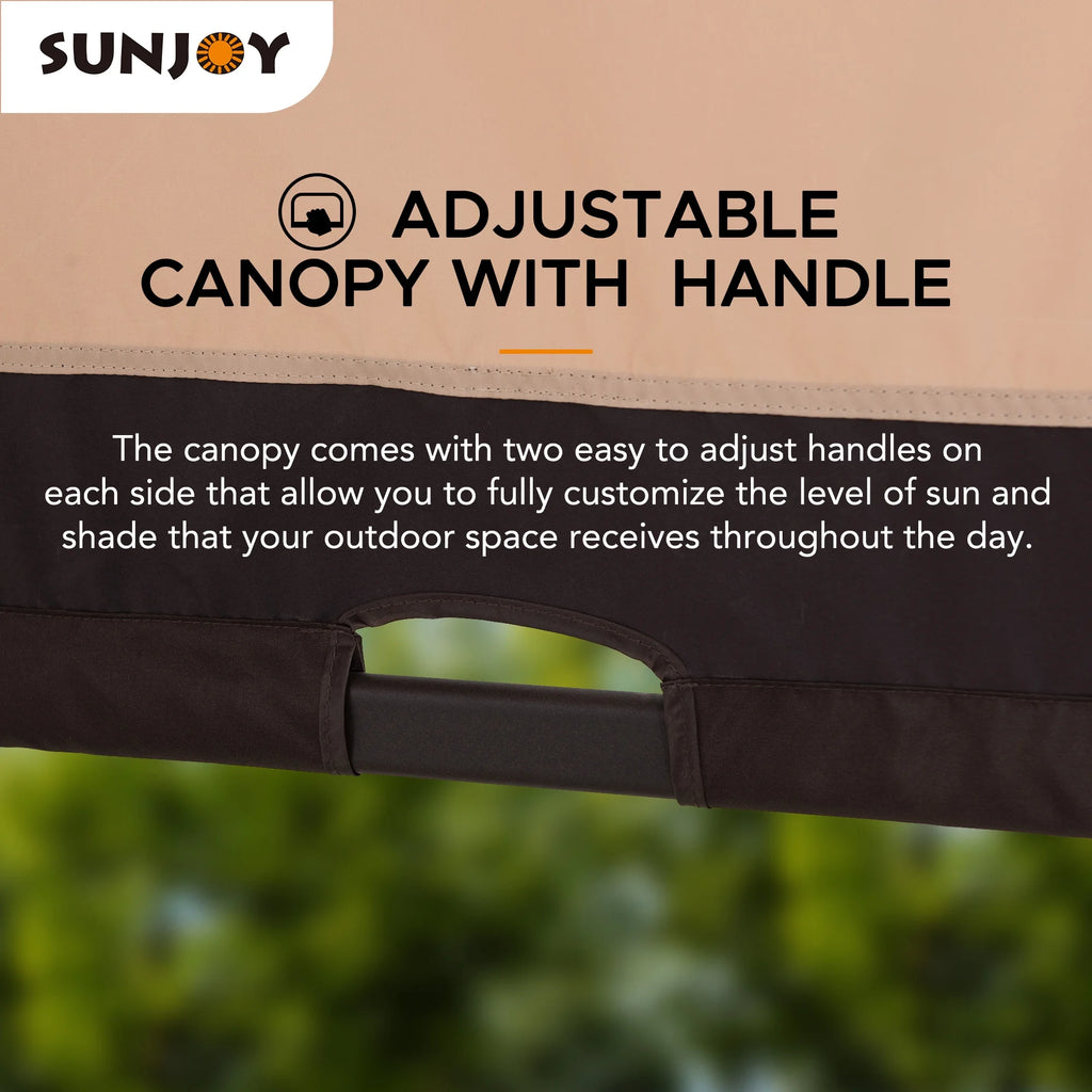 Adjustable Arched Steel Pergola Q75949