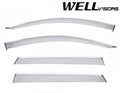 Smoke Tinted Clip-On Side Window Visors H714