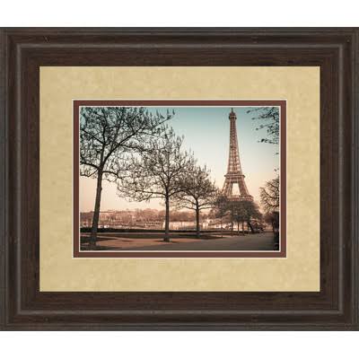 Beige Framed Photographic Print N145
