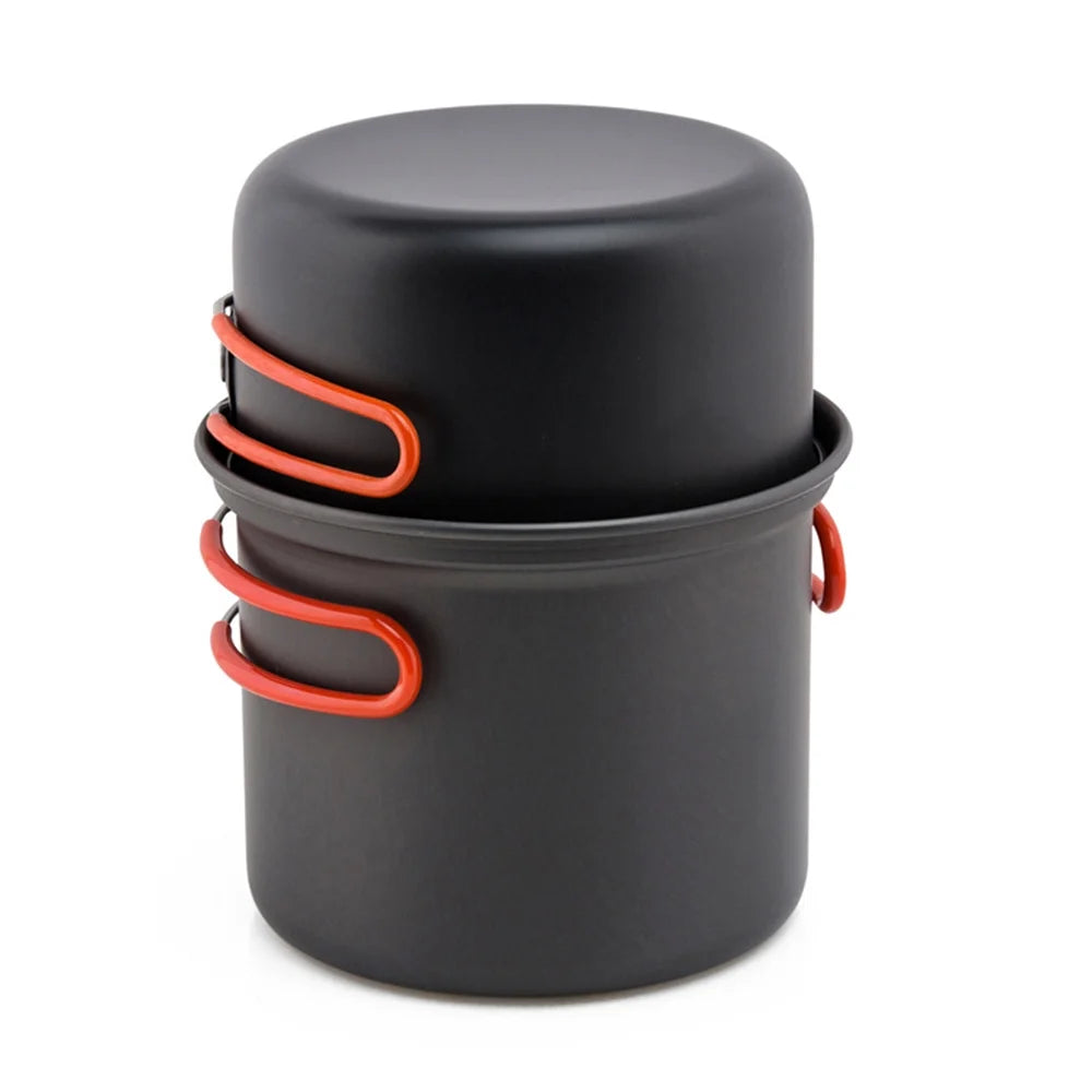 Camping Cookware Set with Cooking Pots Y720