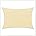 16' x 20' Sand Rectangle Sun Shade Sail Canopy Mesh Fabric UV Block, 190 GSM, Pack of 2 F3256