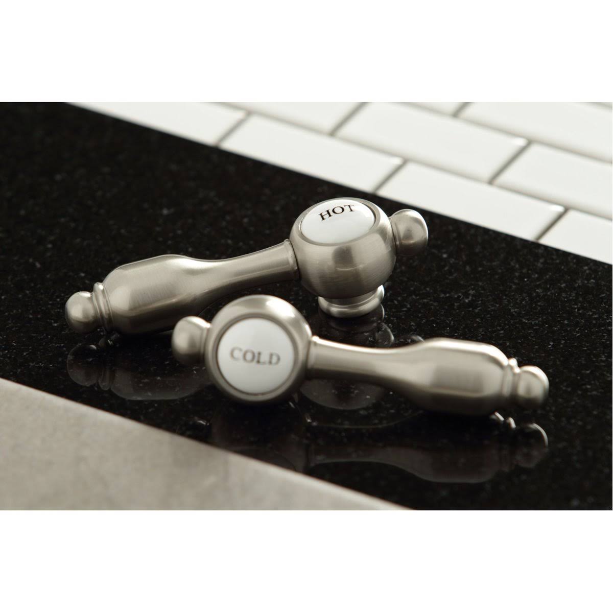 Oil Rubbed Bronze Bridge Kitchen Faucet with Brass Sprayer Z619538