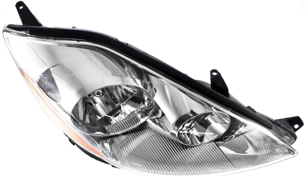 Passenger Side Halogen Headlight Assembly for 2006-2010 Toyota Sienna L997