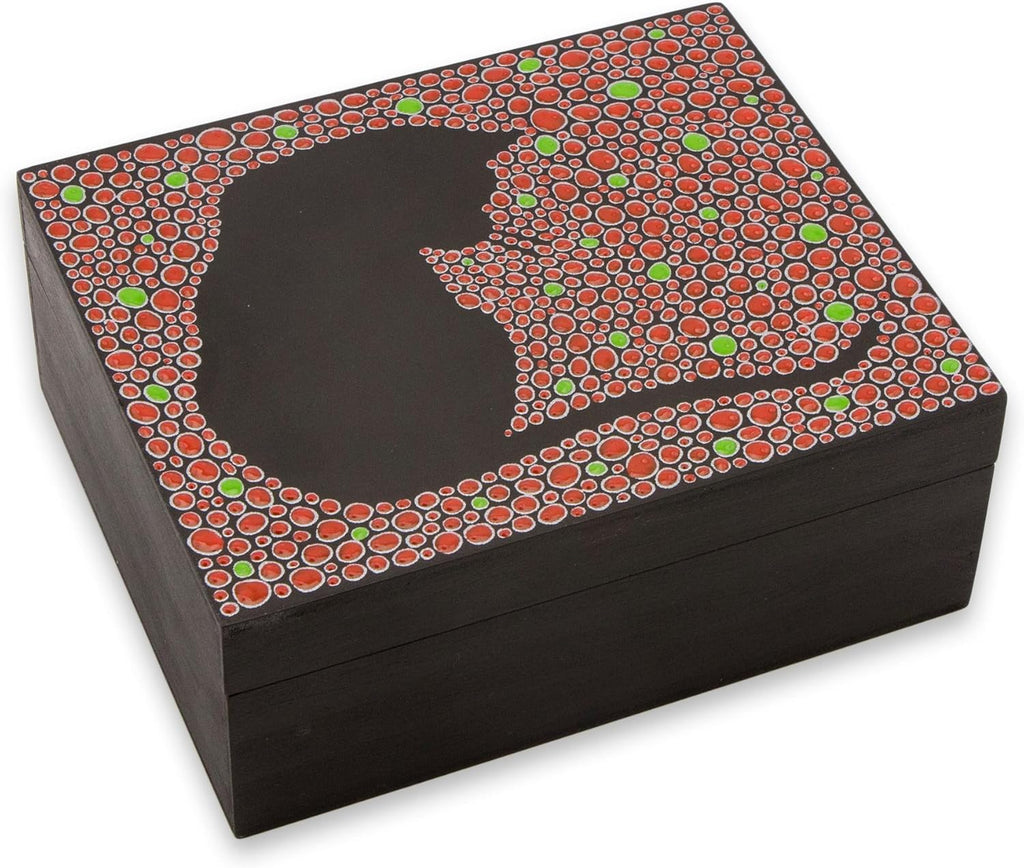 Azure Wood Jewelry Box D298792