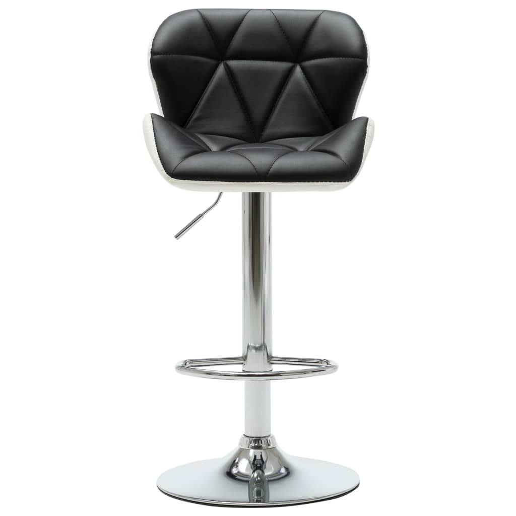 Orange Faux Leather Bar Stool J23864