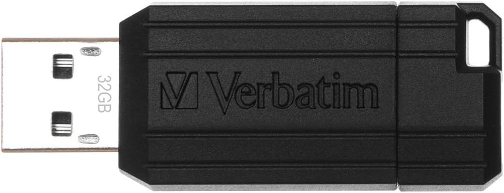 Black Retractable USB 2.0 Flash Drive 10pk J2917