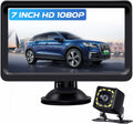7 Inch Monitor Kit HD 1080P IP69 Waterproof Rear View Camera with 12 LED, Pack of 2 I6684