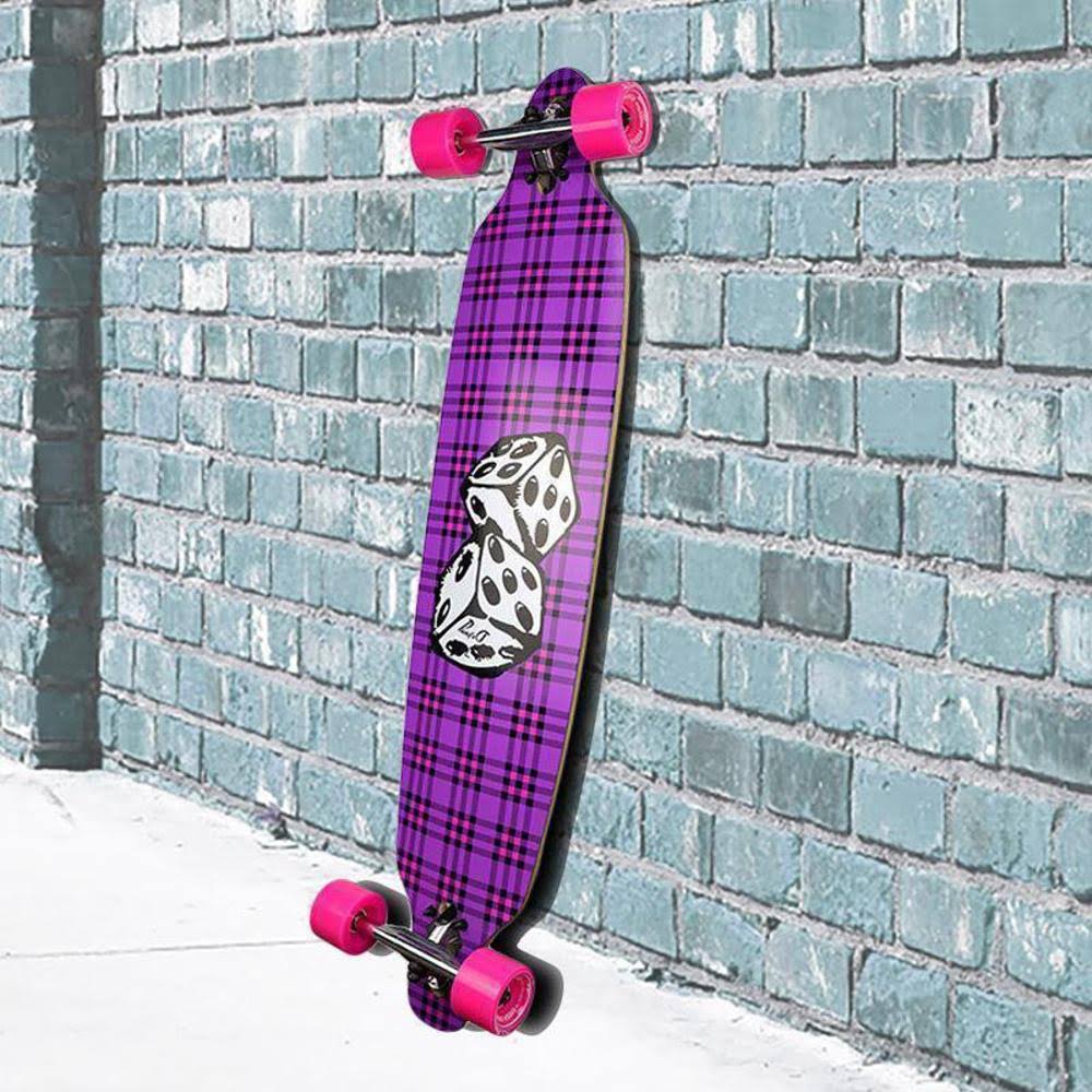 Dice Drop Through Complete Longboard I25020