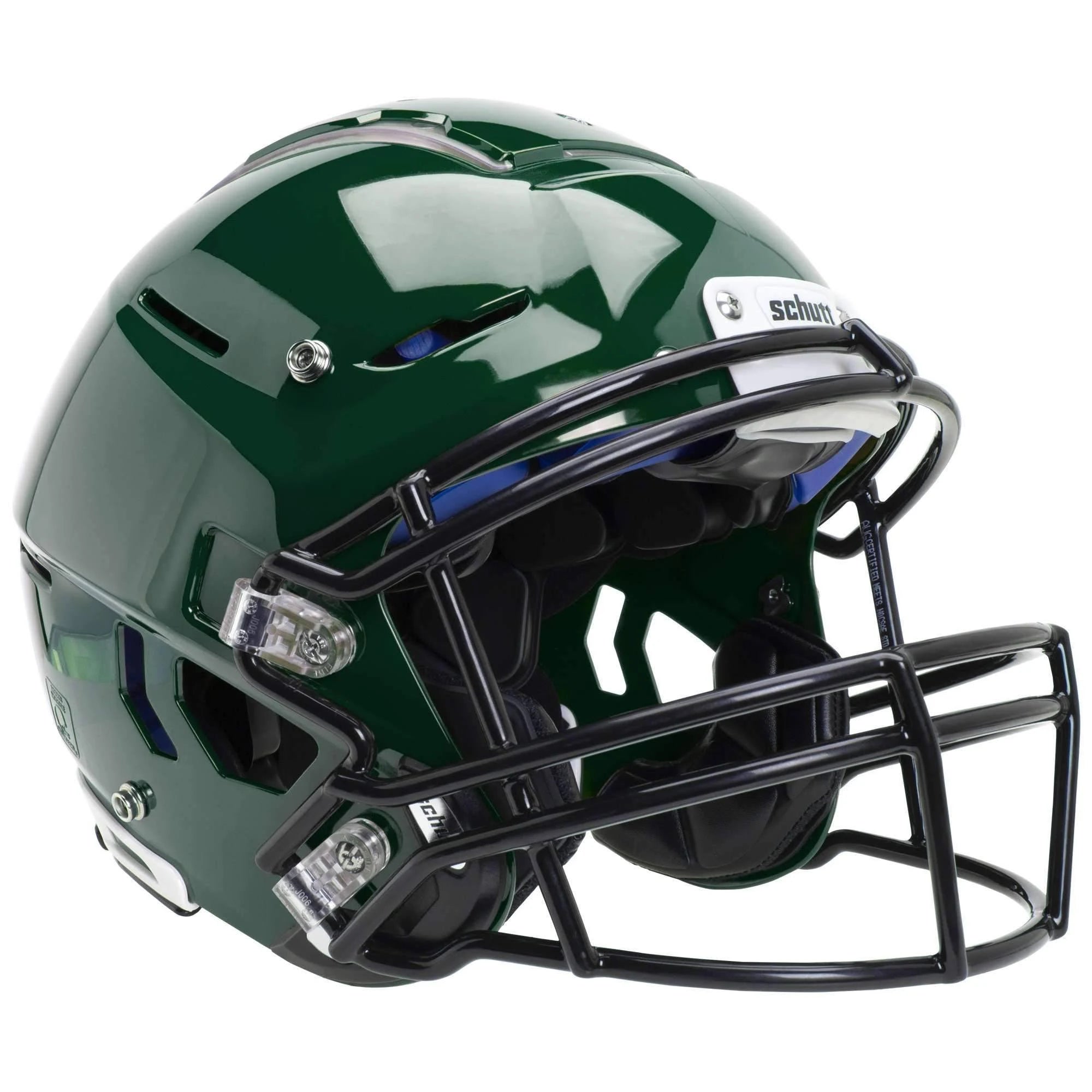 Dark Green Adult Football Helmet U4134