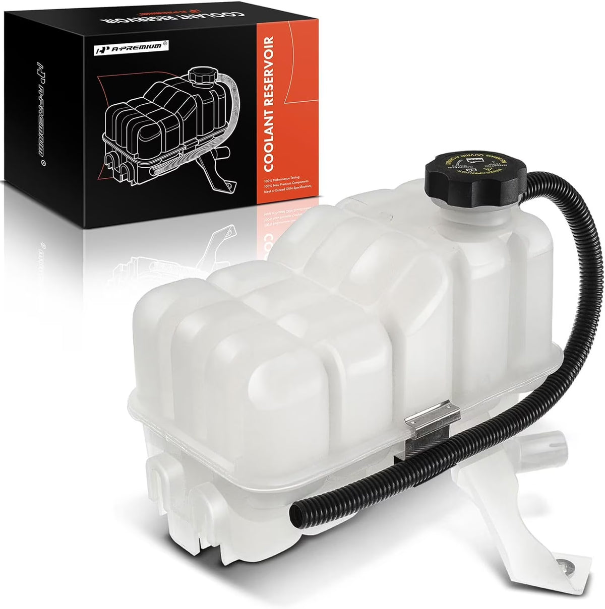 Engine Coolant Recovery Tank with Cap & Sensor M103