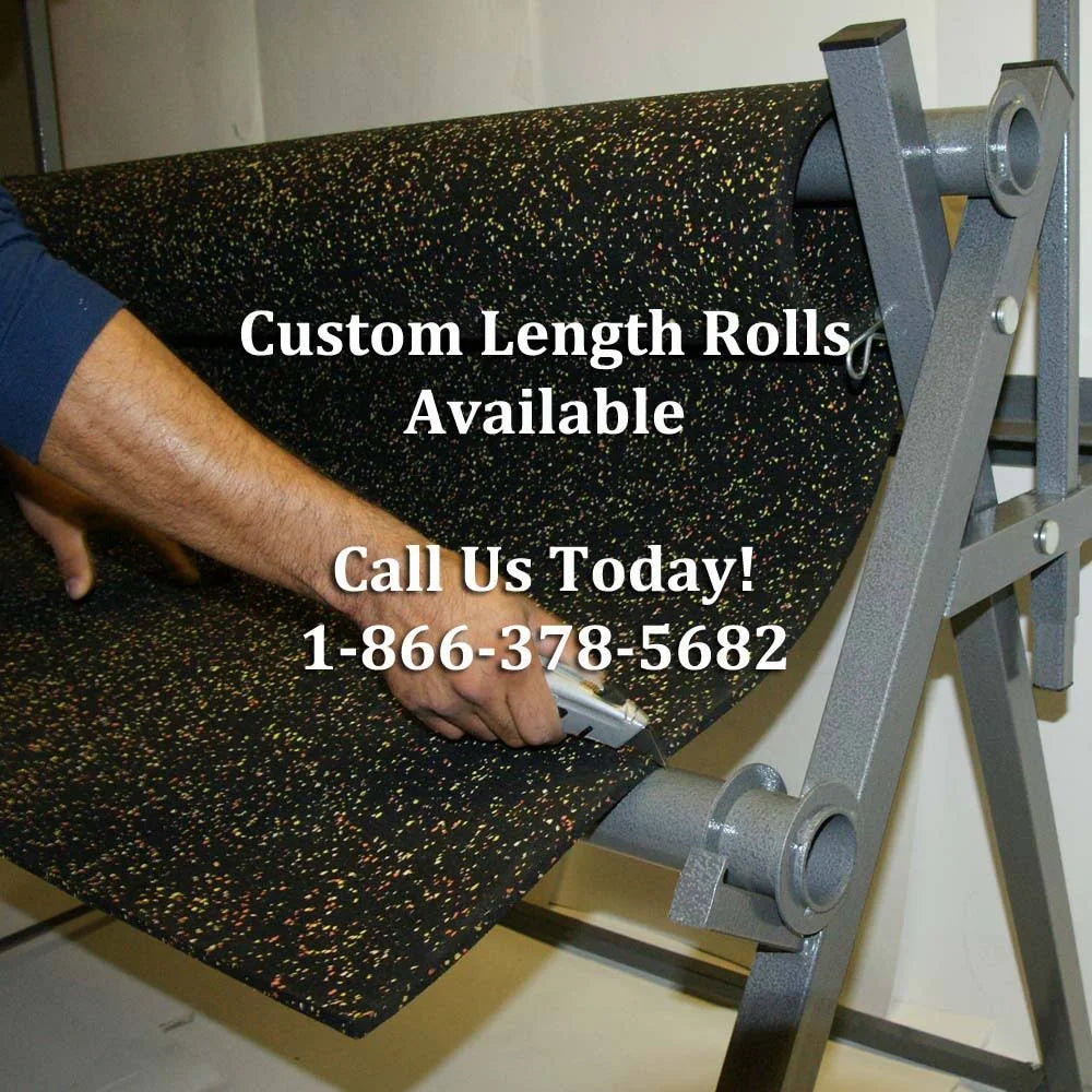 Black Rubber Flooring B8500